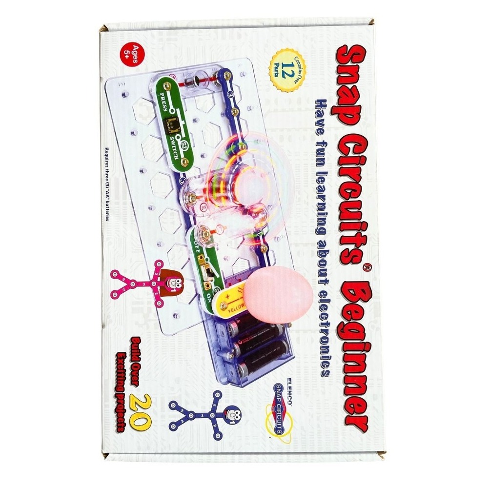 NEW Kids Beginner Snap Circuits STEM STEAM Toy Over 20 Projects